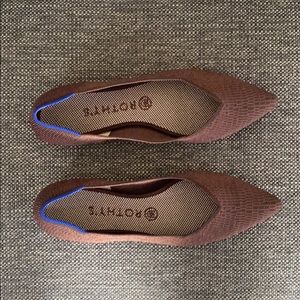 Rothy’s Point Truffle Python